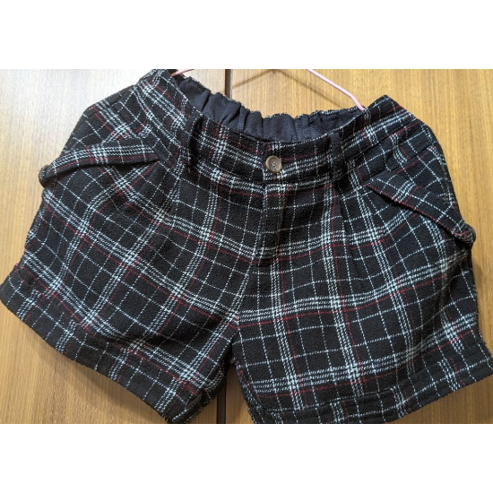 牛仔裙 牛仔短褲 牛仔七分褲 網格短褲 紅色 網格裙 皮裙 白色 網狀 花紋 褲子 冬裝 網格裙 穿著-細節圖7