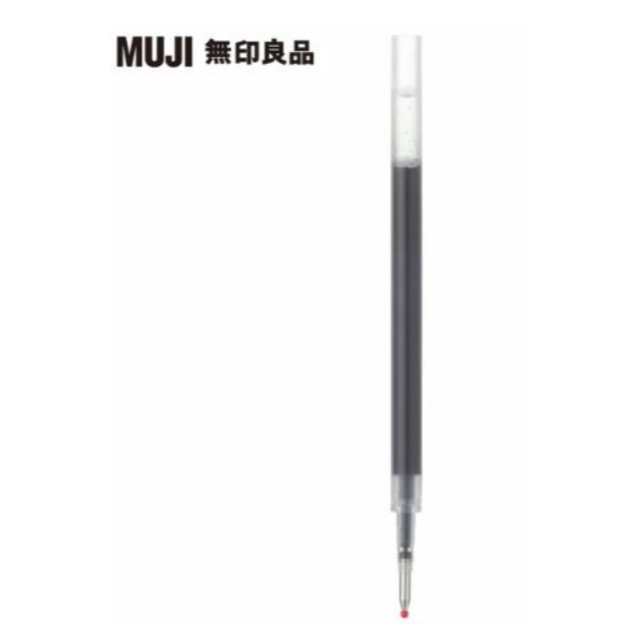 MUJI 無印良品 自由換芯膠墨筆芯 灰色 深藍色 粉紅色 水藍色 黃 替換 墨水 0.5mm 文具 筆芯-細節圖3