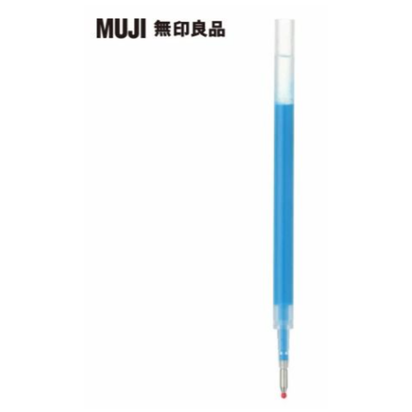 MUJI 無印良品 自由換芯膠墨筆芯 灰色 深藍色 粉紅色 水藍色 黃 替換 墨水 0.5mm 文具 筆芯-細節圖5