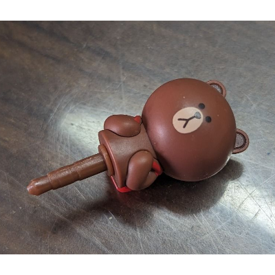 【滿額$1購】 扭蛋 吊飾 杯子 附蛋殼 紫色馬克杯 黃色 紅白 拉鍊手鍊 黃球 小瓶子 玻璃瓶 熊大 耳機塞瓶中沙-細節圖4