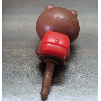 【滿額$1購】 扭蛋 吊飾 杯子 附蛋殼 紫色馬克杯 黃色 紅白 拉鍊手鍊 黃球 小瓶子 玻璃瓶 熊大 耳機塞瓶中沙-細節圖5