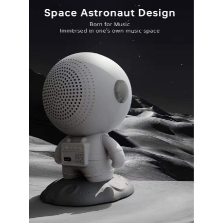 太空人 藍芽 音響  Z18 宇航員 Bluetooth Astronaut Wireless Speaker 無線音響-細節圖3