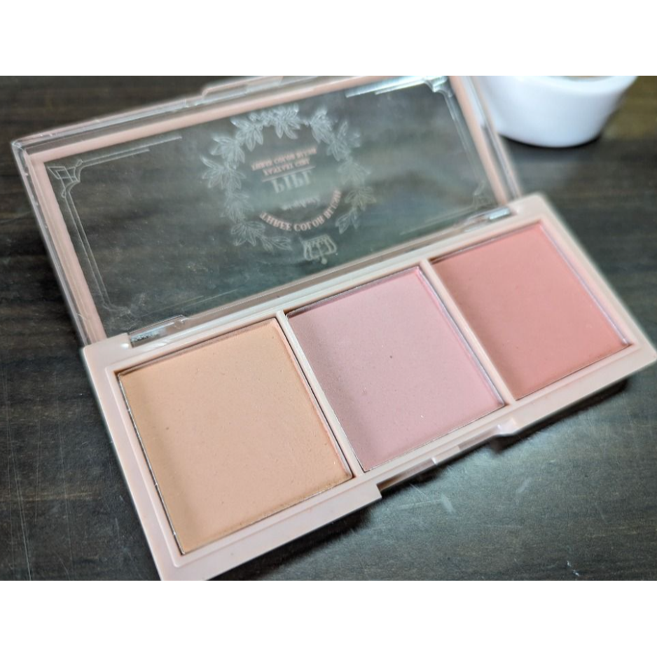 PIPL blush 三色腮紅盤 午後時光奶茶 01 化妝品 美妝品 腮紅 pipl-細節圖4