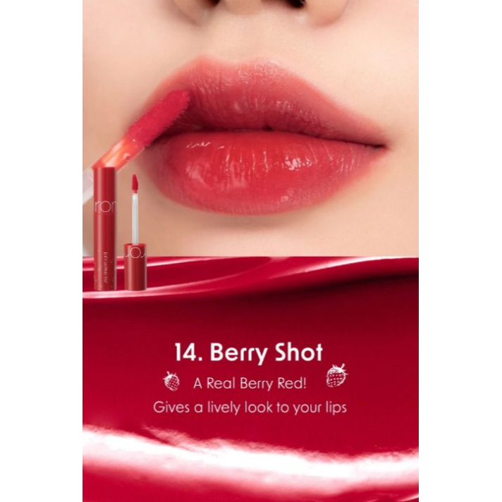 Rom&nd Juicy lasting Tint 果汁玻璃水光唇釉 5.5g 14 21 5.5g 化妝品 唇釉-細節圖2