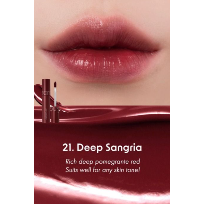 Rom&nd Juicy lasting Tint 果汁玻璃水光唇釉 5.5g 14 21 5.5g 化妝品 唇釉-細節圖4