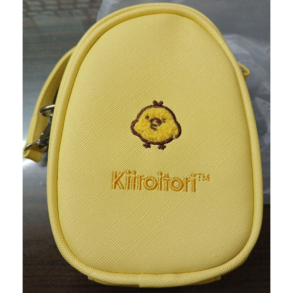拉拉熊 小雞 痛包 娃包 側背包 溜娃包 豬鼻雞 Rilakkuma Kiiroitori 12cm-細節圖2