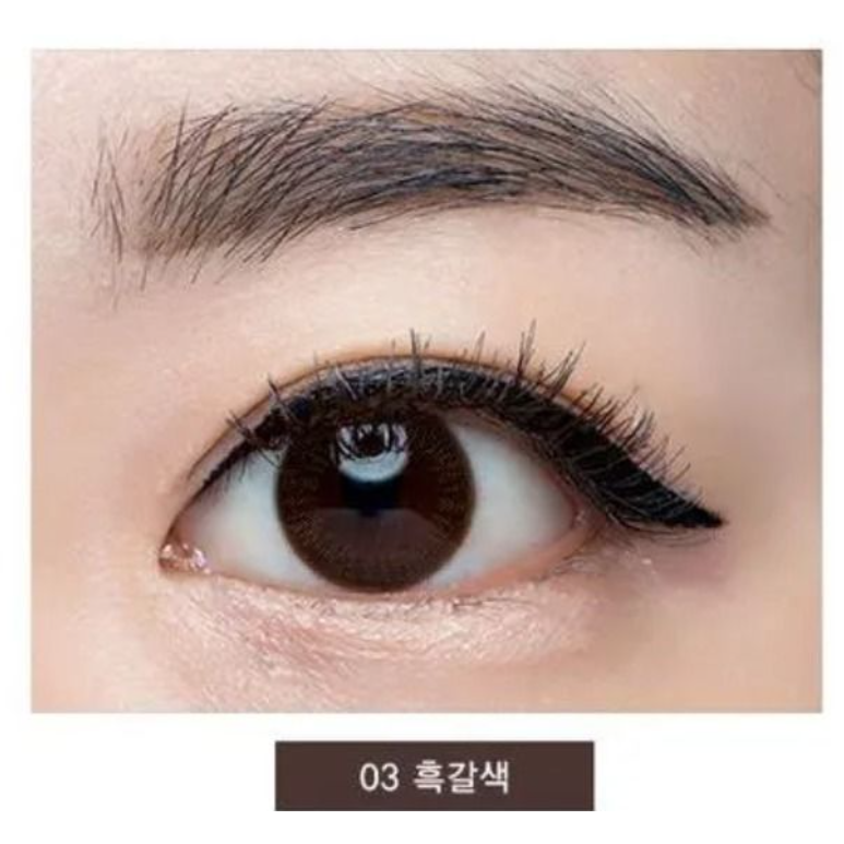 The SAEM 黑褐色 木眉筆鉛筆 眉筆 眉鉛筆 03 Black brown 化妝品  0.06oz-細節圖2
