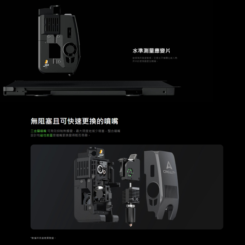 創想三維 K2 K2 PRO Combo Ender-5 S1 3D列印機 近端送料 磁吸鋼板-細節圖5