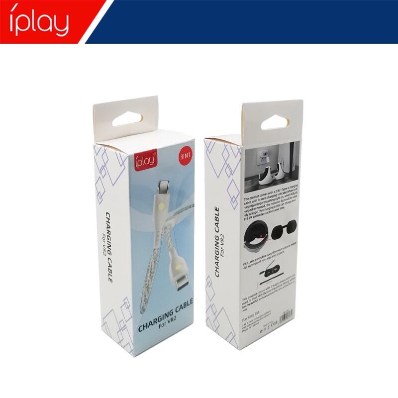 【快速出貨】 PS VR2 手柄 手把 一出二 快充 充電線 Switch PS5手柄 矽膠 鏡頭 保護蓋 套組-細節圖3