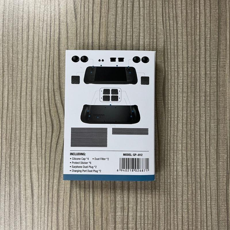 【快速出貨】 Steam Deck 防塵塞 主機保護套裝 (防塵塞+按鍵觸控板貼紙+搖桿帽) 適用 Valve 掌機-細節圖7