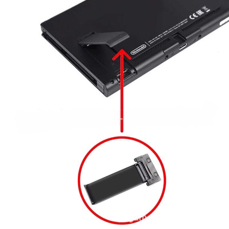 【快速出貨】 任天堂 SWITCH 維修 NS 主機 支架 DN款 新款 金屬 背支架 工具 原裝 後蓋支撐腳架-細節圖2