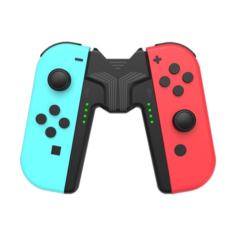 【快速出貨】 Switch 充電 充電器 支架 充電握把 手把 握把 joy con 任天堂 NS 邊充邊玩 現貨-細節圖5