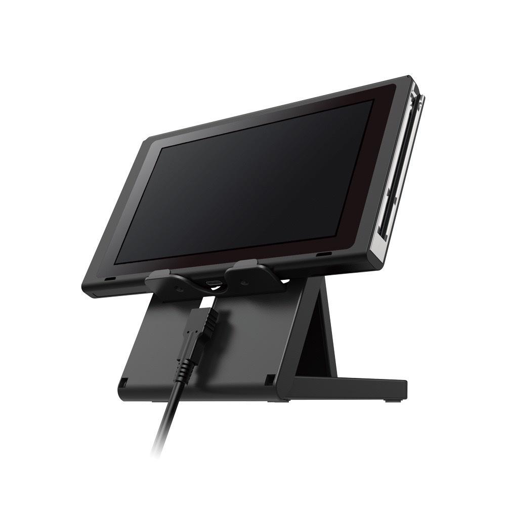 【快速出貨】 DOBE NS Switch 立架 支架 隨身 攜帶 6段 可調 直立架 TYPE-C 充電線 套裝-細節圖2