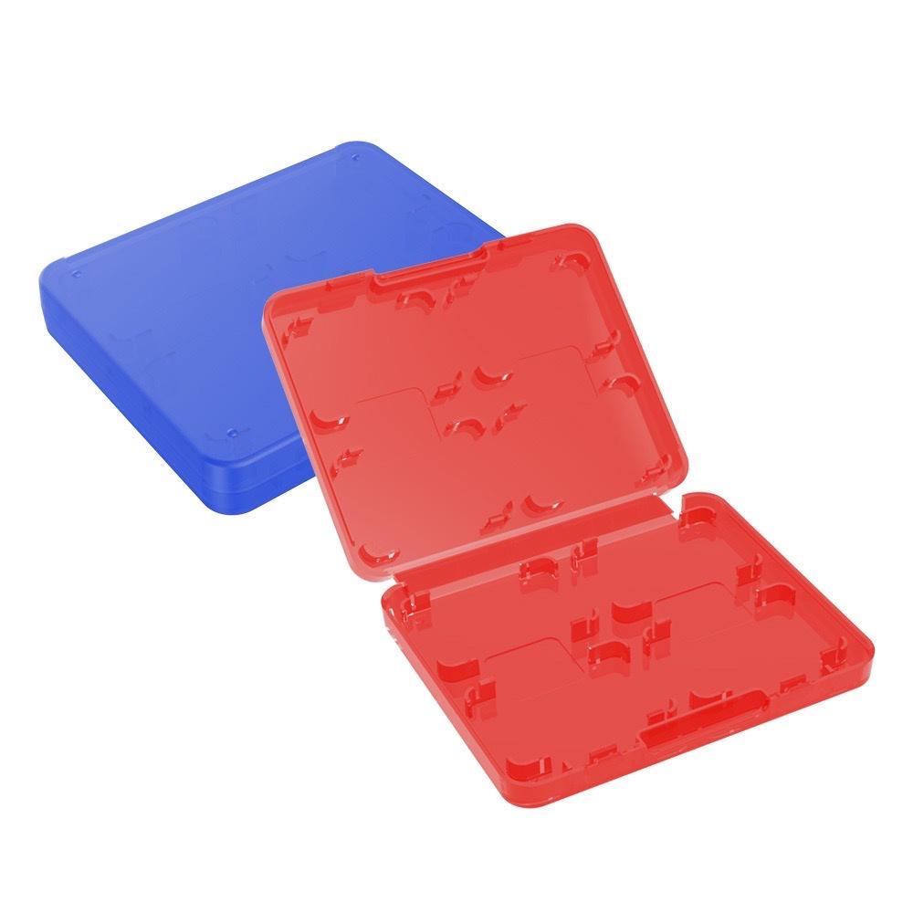 【快速出貨】 NS 8片遊戲卡帶收納盒 遊戲卡 DOBE 收納盒 卡帶盒 記憶卡 保護殼 遊戲片 彩色 Switch-細節圖3