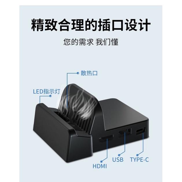 【快速出貨】 Switch diy底座 取代底座 電視底座 switch改 散熱 電視底座 改裝 dock-細節圖5