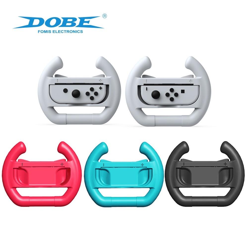 【快速出貨】 升級版 DOBE Switch 賽車 Joy Con 方向盤 一組2入 通用 左右 手把 套件 瑪莉歐賽車-細節圖2