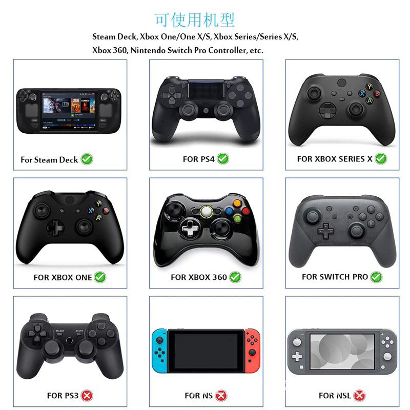 【快速出貨】 Steam Deck 增高帽 蘑菇頭 一組8入 加高 保護套 搖桿 Switch Pro PS4 通用-細節圖6