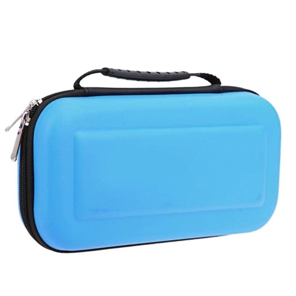 【快速出貨】 任天堂 Switch 手提 EVA 收納包 NS 防撞包 硬殼包 手提包 NS 內附10格卡位及收納網格-細節圖5