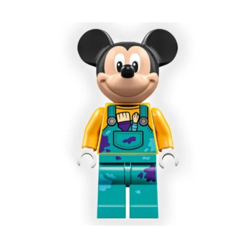 LEGO 樂高 43221 米奇 米奇畫家 調色盤 畫筆 人偶 迪士尼 dis115