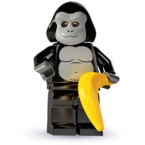 樂高 LEGO 8803 第3代 人偶包 12號 猩猩人 猩猩 動物 col048
