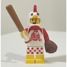 LEGO 樂高 人偶 Bam 棒球小雞 棒球雞 動物 變裝