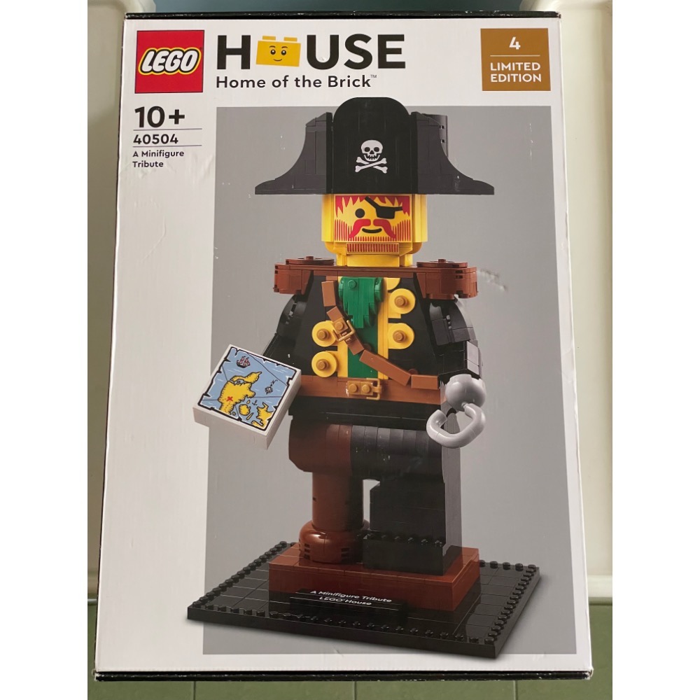 樂高 LEGO 40504 紅鬍子船長 A Minifigure Tribute 海盜 大人偶-細節圖2