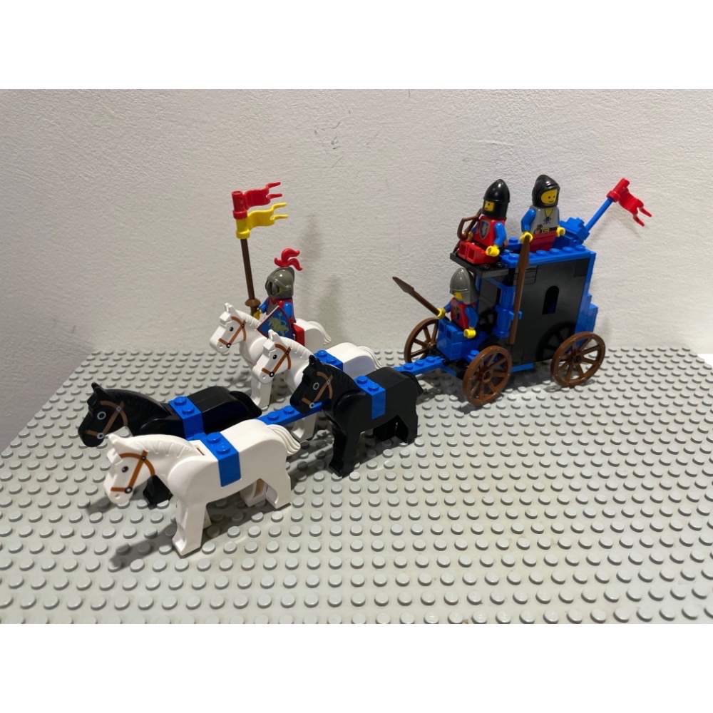 樂高 LEGO 6055 囚犯車隊 prisoner convoy 城堡 獅國 老物 castle-細節圖2