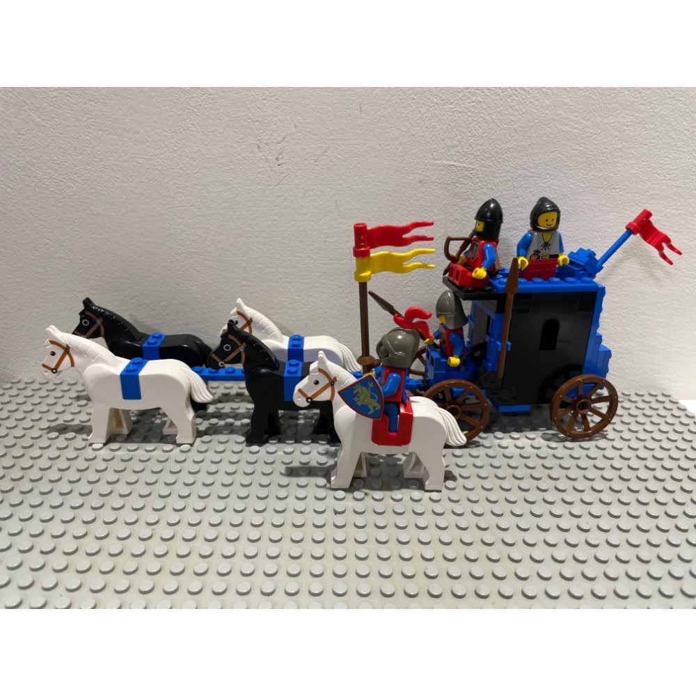 樂高 LEGO 6055 囚犯車隊 prisoner convoy 城堡 獅國 老物 castle-細節圖3