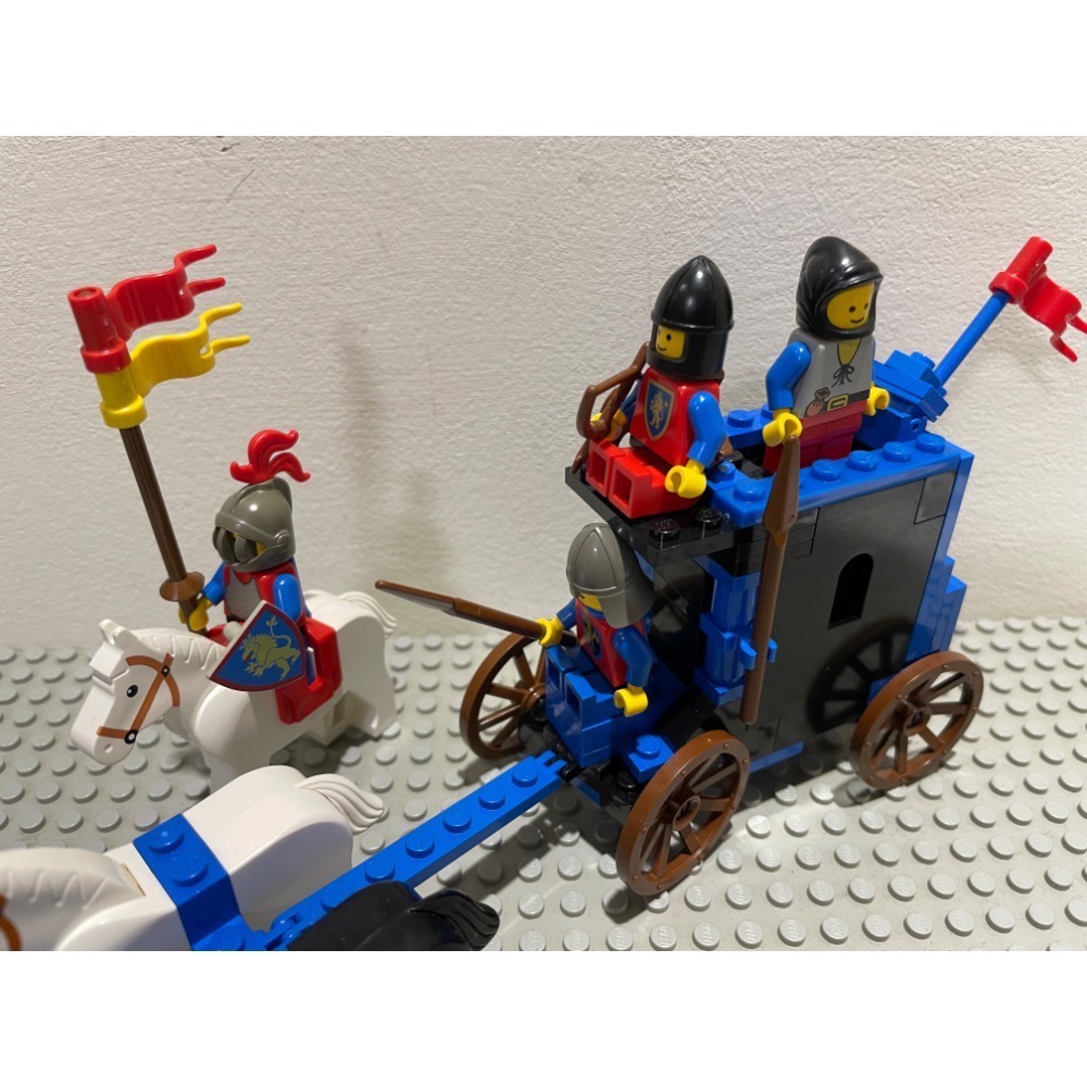 樂高 LEGO 6055 囚犯車隊 prisoner convoy 城堡 獅國 老物 castle-細節圖4