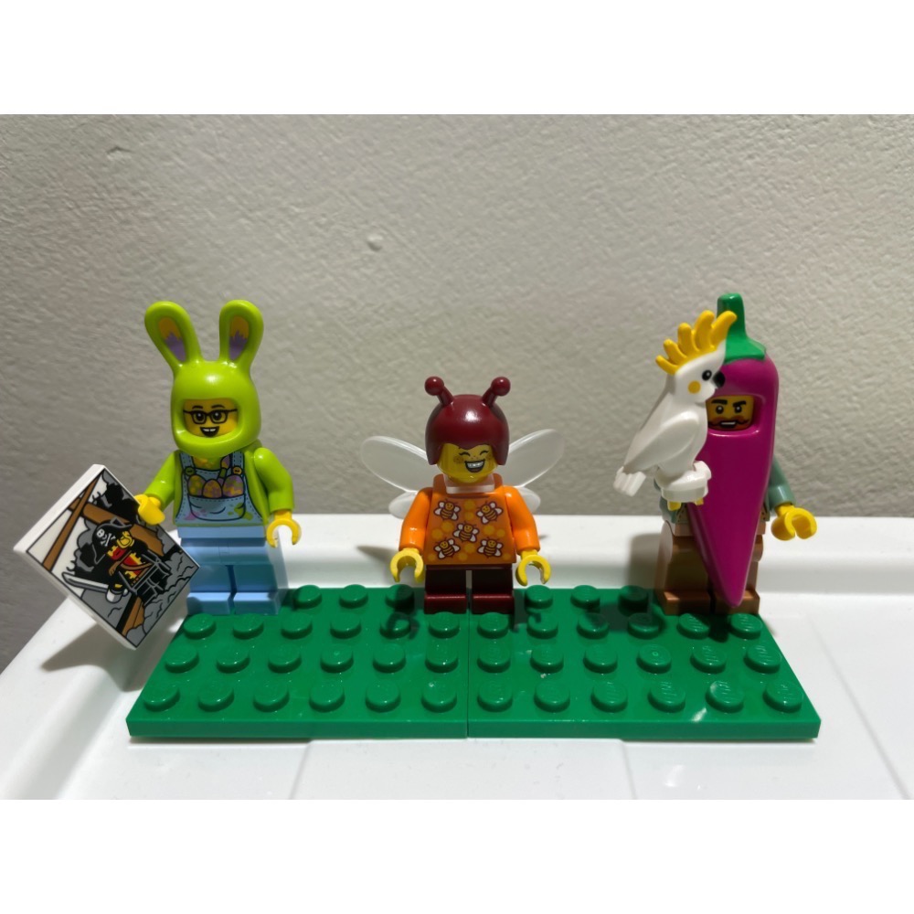 樂高 LEGO bam 2025 4月 第二季 蜜蜂人 兔子人 辣椒人-規格圖4