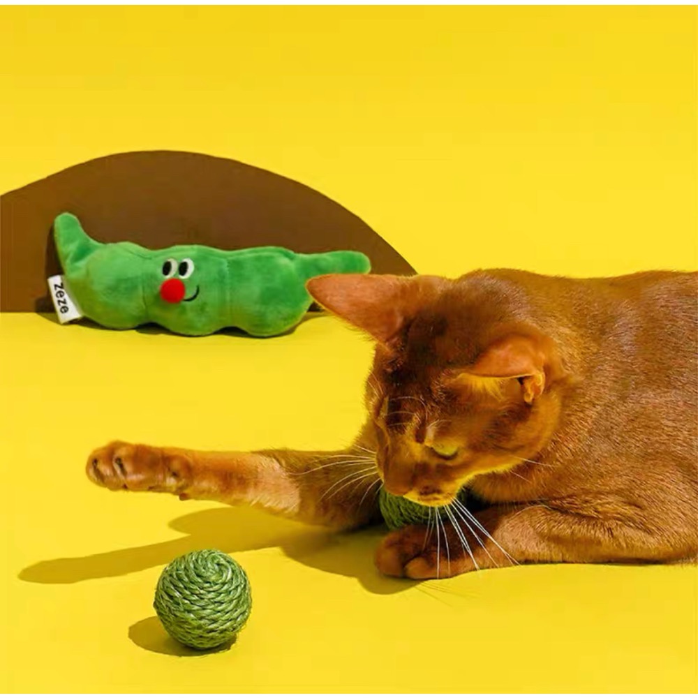 快速出貨【貓房東 CatLandlord】 Zeze豌豆逗貓玩具寵物玩具-細節圖4
