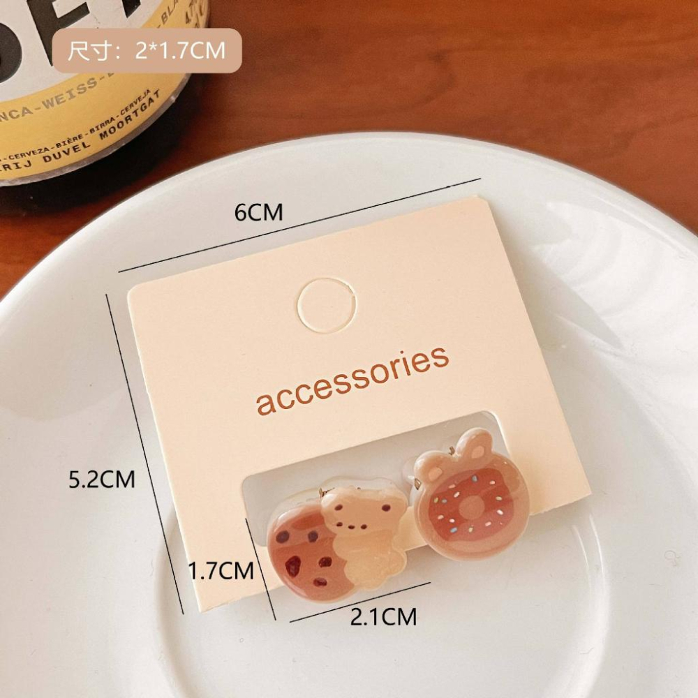 【台灣現貨】髮夾 瀏海夾 小髮夾 髮飾 抓夾 髮 夾 糖果髮夾 可愛髮夾-細節圖2