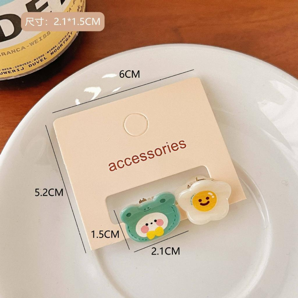 【台灣現貨】髮夾 瀏海夾 小髮夾 髮飾 抓夾 髮 夾 糖果髮夾 可愛髮夾-細節圖3