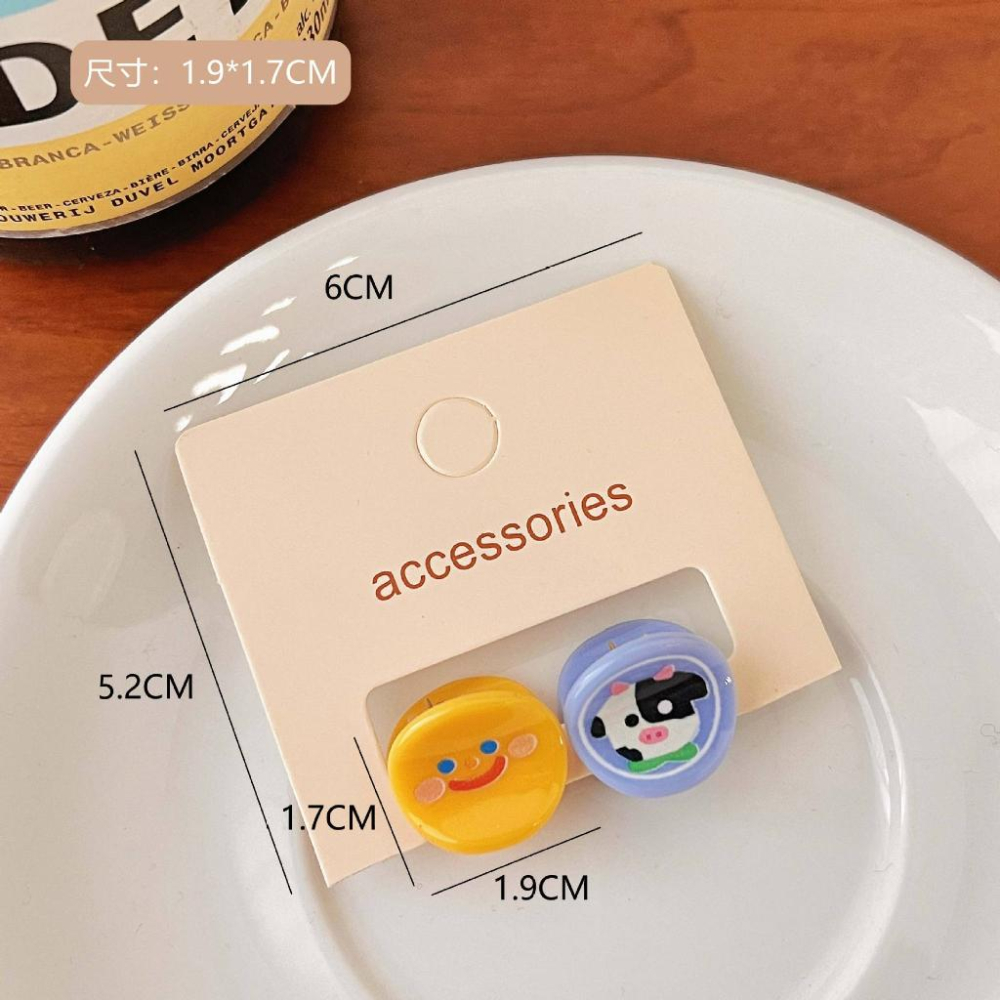 【台灣現貨】髮夾 瀏海夾 小髮夾 髮飾 抓夾 髮 夾 糖果髮夾 可愛髮夾-細節圖5