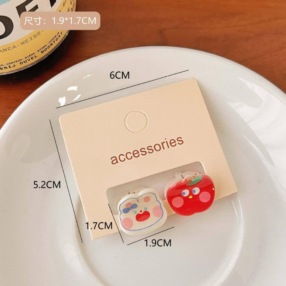 【台灣現貨】髮夾 瀏海夾 小髮夾 髮飾 抓夾 髮 夾 糖果髮夾 可愛髮夾-細節圖8