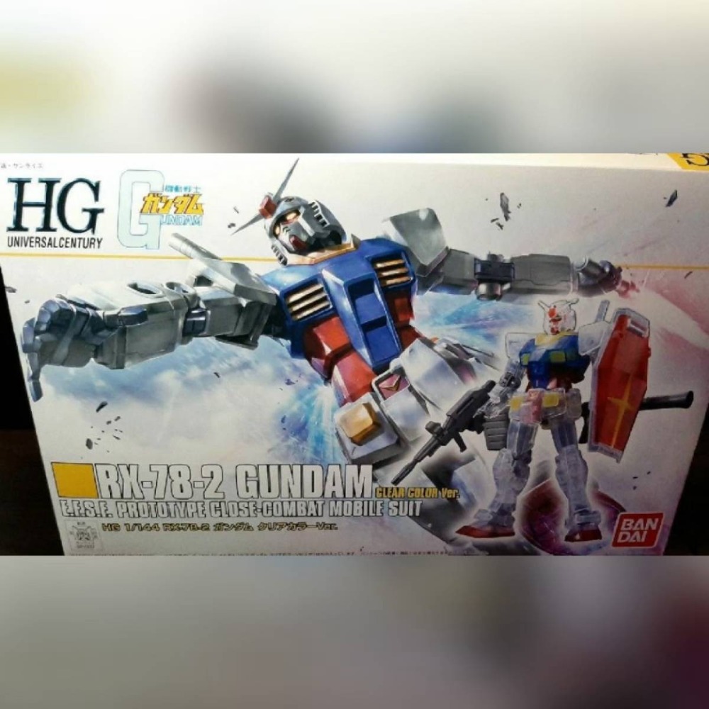 RX-78-2  HG 1/144 彩透鋼彈 需組裝模型 BANDAI SPIRITS 會場限定-細節圖3