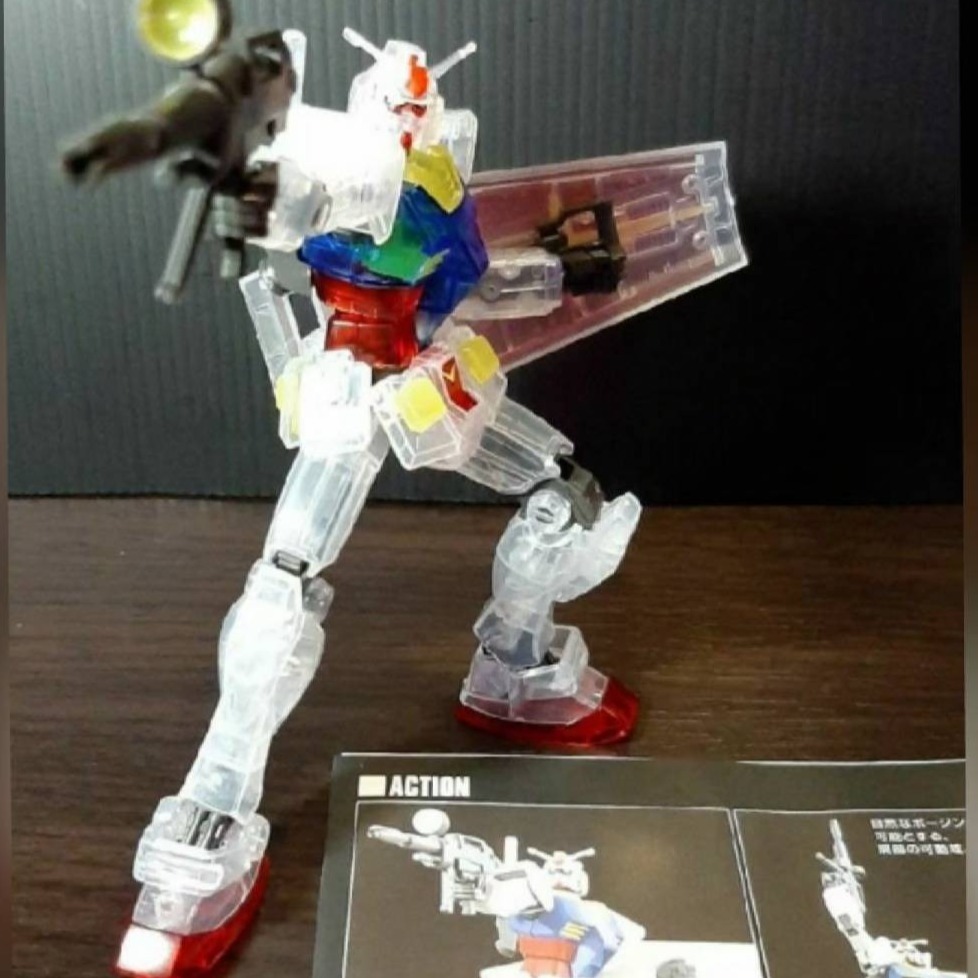 RX-78-2  HG 1/144 彩透鋼彈 需組裝模型 BANDAI SPIRITS 會場限定-細節圖4