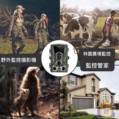 【現貨  贈8顆電池】 戶外攝影機 農田 果園 林園 居家 監視器 紅外線感應 動偵機 叢林機 縮時防盜 監控 紀錄-細節圖6