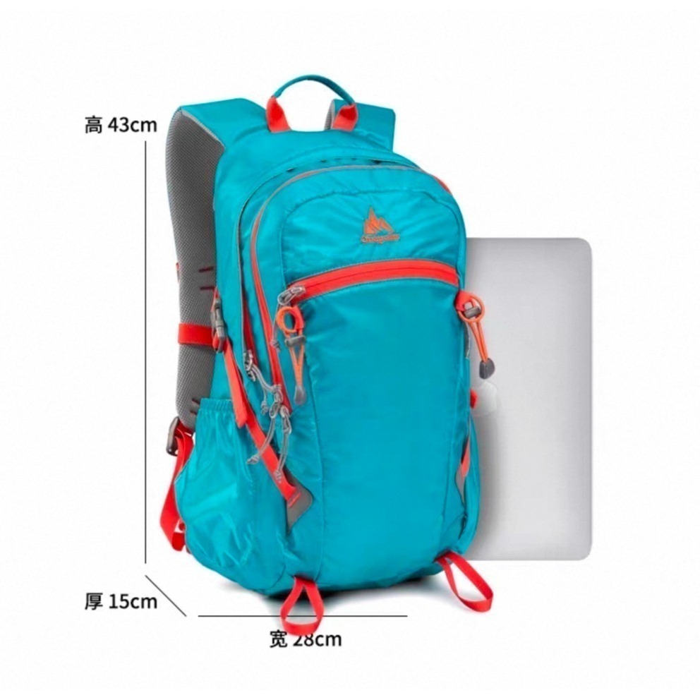Onepolar 極地戶外旅行雙肩包 男女通用登山包 輕便背包 22L-細節圖9