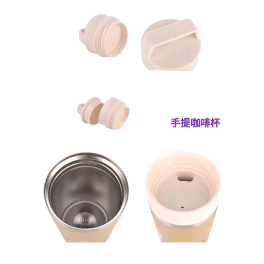 🇯🇵日本Kusuguru 貓咪 304不鏽鋼咖啡杯 手提咖啡杯 汽車兩用咖啡杯-細節圖4