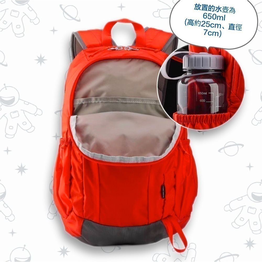 Onepolar 極地戶外旅行包 男女通用雙肩包 運動輕便小背包 通勤書包 18L-細節圖7