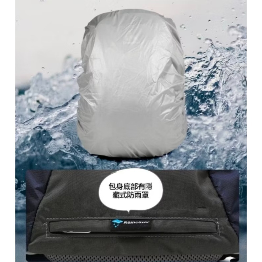 Onepolar 極地戶外旅行包 男女通用雙肩包 運動輕便小背包 通勤書包 18L-細節圖9