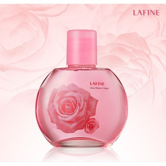 韓國 LAFINE Shower cologne 花香香體露 150ml-細節圖2