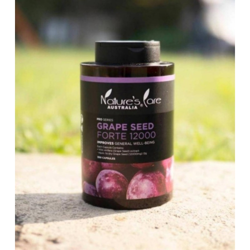 澳洲🇦🇺 Nature’s Care Pro 黑金系列 Grape Seed Forte 12000mg 葡萄籽膠囊