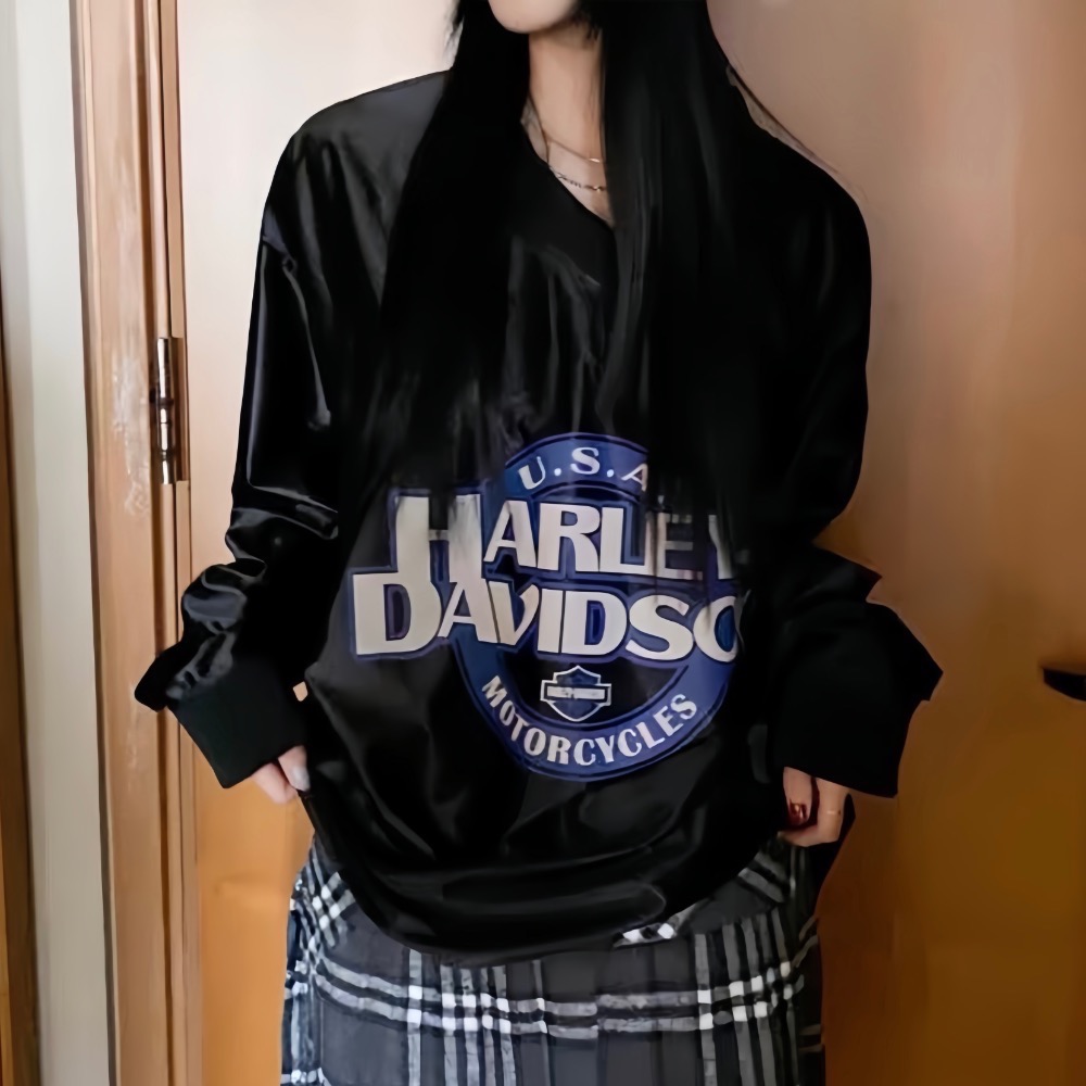 《M!tcH Select》Harley Davidson V領長袖球衣-細節圖2