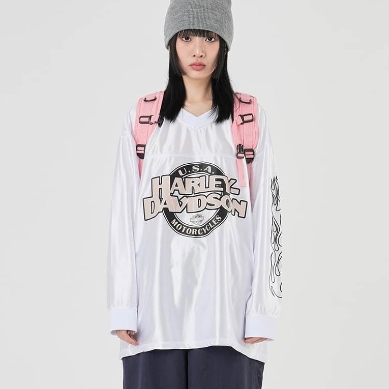 《M!tcH Select》Harley Davidson V領長袖球衣-細節圖4