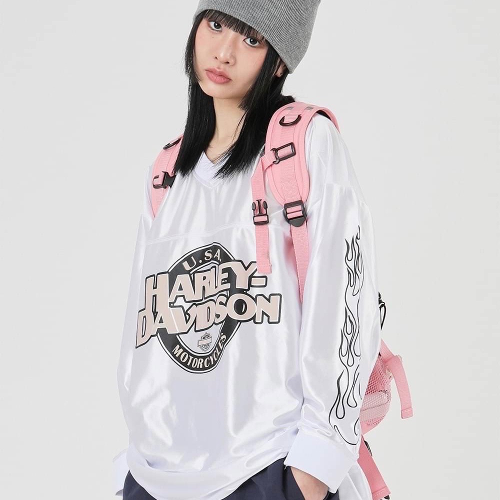 《M!tcH Select》Harley Davidson V領長袖球衣-細節圖7