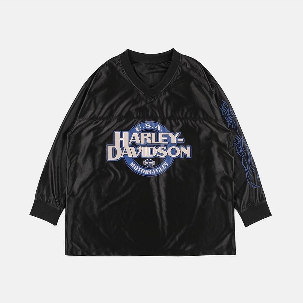 《M!tcH Select》Harley Davidson V領長袖球衣-細節圖9