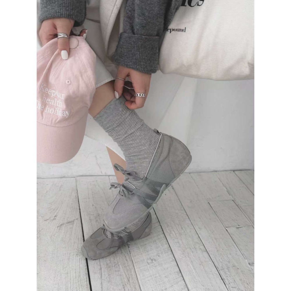 【Venus】🇰🇷 韓國｜現貨+預購🌸東大門爆紅芭蕾運動鞋-細節圖2