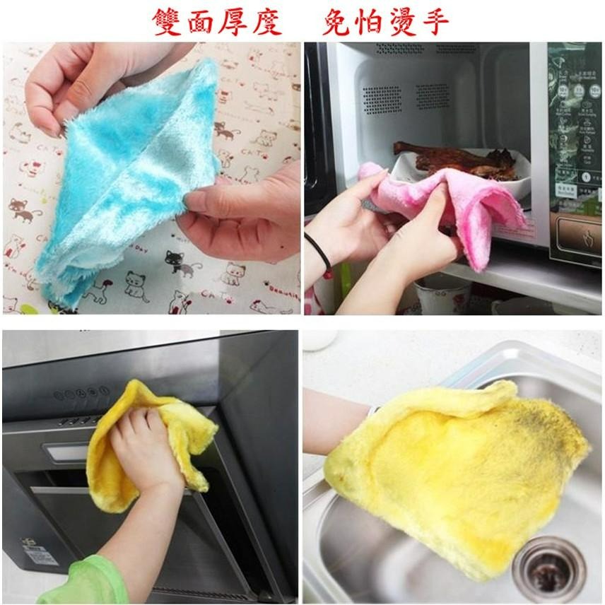 【百貨商城】 台灣製造 雙面 油切抹布 天然木質 除油抹布 洗碗布 清潔布 油切布 抹布-細節圖2